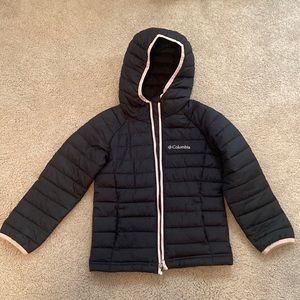 Kids black Columbia coat